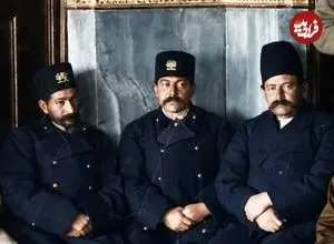 عکس| سفر زمان؛ عکس رنگی‌شده از مهمانان عروسی دختر ناصرالدین شاه