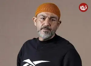 عکس| سفر زمان؛ «مهران غفوریان» در پشت صحنه مجموعه طنر گل های 79؛ سال 79