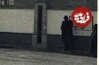 عکس| سفر زمان؛ تصویری از یک پمپ بنزین در جاده تهران قم؛ 80 سال قبل
