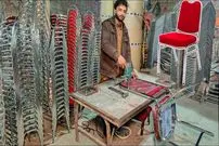 ببینید| فرآیند دیدنی تولید صندلی رستورانی با استیل ضد زنگ در پاکستان