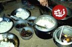 ببینید؛ غذای روستایی در نپال؛ پخت خوراک کاری با گوشت گاومیش