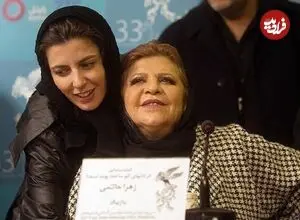 عکس| سفر زمان؛ «ناصر ملک‌مطیعی و زری خوشکام» در نمایی از سریال سلطان صاحبقران؛ سال 54