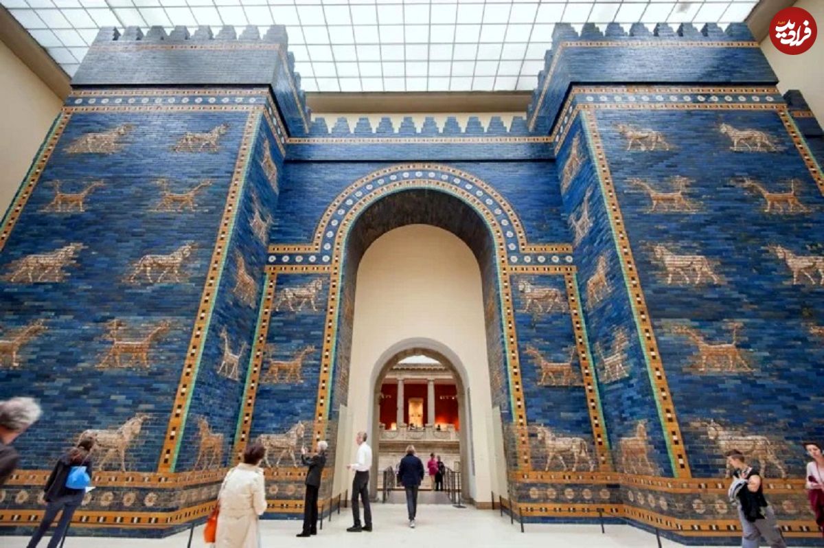 ببینید؛ این بنای تاریخی و رنگارنگ، یادگار کوروش بزرگ در عراق است