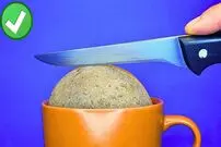 (ویدئو) روش هایی خلاقانه و جدید برای تیز کردن چاقو در خانه