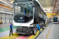 ببینید| چگونه ژاپن اتوبوس های آینده نگر با سوخت هیدروژنی می سازد؟