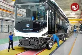 ببینید| چگونه ژاپن اتوبوس های آینده نگر با سوخت هیدروژنی می سازد؟
