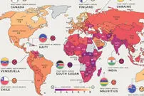 رتبه‌بندی شادترین کشورهای جهان در سال ۲۰۲۵؛  ایران در رده چندم قرار دارد؟  + اینفوگرافی