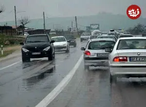 احتمال یک‌طرفه شدن جاده چالوس و آزاد راه تهران ـ شمال/ بارش باران در ۱۰ استان