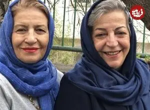 عکس| سفر زمان؛ «مرضیه و راضیه برومند» در دوران کودکی؛ اواخر دهه 30