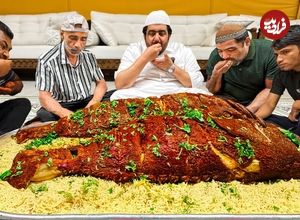 ببییند؛ غذای خیابانی در مالزی؛ پخت مندی ماهی کپور توسط آشپز قطری در کوالالامپور 