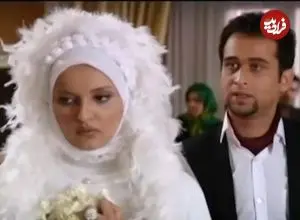 عکس| سفر زمان؛ تیپ و چهرۀ «بیتا و سینا» در مراسم تقدیر از سریال «آوای باران»