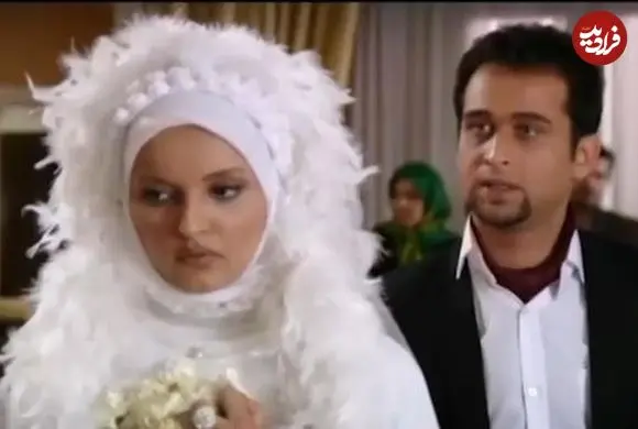 عکس| سفر زمان؛ تیپ و چهرۀ «بیتا و سینا» در مراسم تقدیر از سریال «آوای باران»