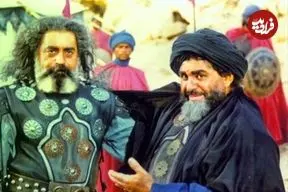 عکس| سفر زمان؛ چهرۀ «عمرو عاص» (سریال امام علی) در 28 سالگی در اولین فیلمش؛ سال 46