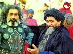 عکس| سفر زمان؛ چهرۀ «عمرو عاص» (سریال امام علی) در 28 سالگی در اولین فیلمش؛ سال 46