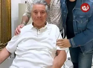 عکس| سفر در زمان؛ «بهروز وثوقی» در 38 سالگی و در کنار «رضا کرم رضایی»؛ سال 54