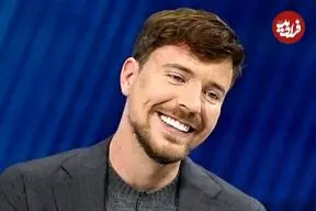 عکس| ۱۰۰۰۰۰۰۰۰۰ نفر در جهان ویدیوهای این مرد را نگاه می‌کنند! 