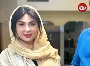 عکس| سفر زمان؛ چهرۀ متفاوت «نیوشا ضیغمی» در پشت‌صحنۀ «تردست»؛ 22 سال قبل
