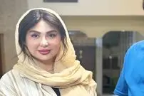 عکس| سفر زمان؛ چهرۀ متفاوت «نیوشا ضیغمی» در پشت‌صحنۀ «تردست»؛ 22 سال قبل