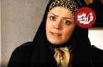 عکس| سفر در زمان؛ «زیور» 12 سال بعد سریال آوای باران در یک برنامه تلویزیونی