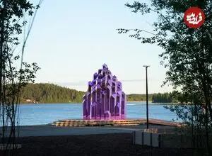 معماری جذاب و متفاوت یک «سونا» در سوئد