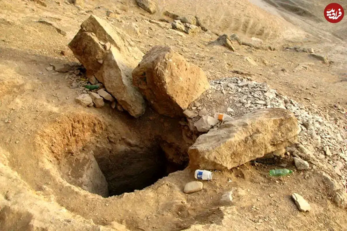 بازداشت حفاران غیرمجاز حین حفاری در یکی از محوطه‌های تاریخی دامغان