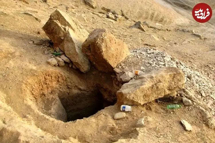 بازداشت حفاران غیرمجاز حین حفاری در یکی از محوطه‌های تاریخی دامغان