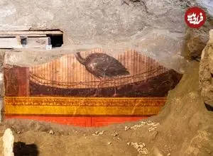 نقاشی‌های تازه‌ای که در ویلای 2 هزار سالۀ همسر امپراتور کشف شدند