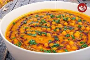 ببینید| طرز تهیه خوراک نخود و گوجه فرنگی