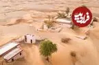 عکس‌هایی از «روستای ارواح» که شن‌های صحرا آن را بلعیده‌اند