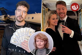 تصاویر؛ ادعای عجیب MrBeast در مورد بی‌پولی و اینکه مادرش باید هزینه عروسی‌اش را بپردازد