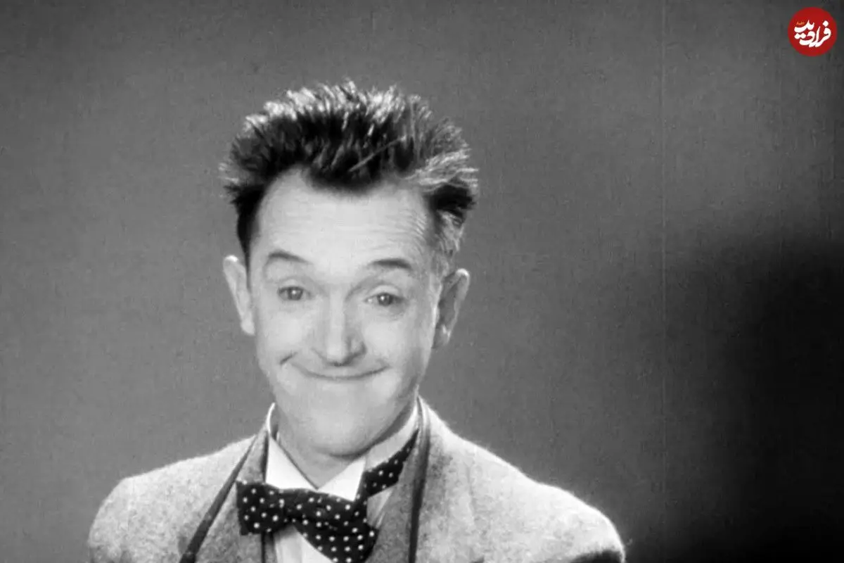 عکس| سفر در زمان؛ «استن لورل» به همراه دختر خردسال اش لوئیس؛ سال 1308