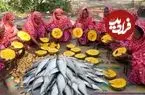 ببینید| غذای روستایی در هند؛ پخت یک غذای سنتی با ماهی صبور، کدو تنبل و سیب زمینی