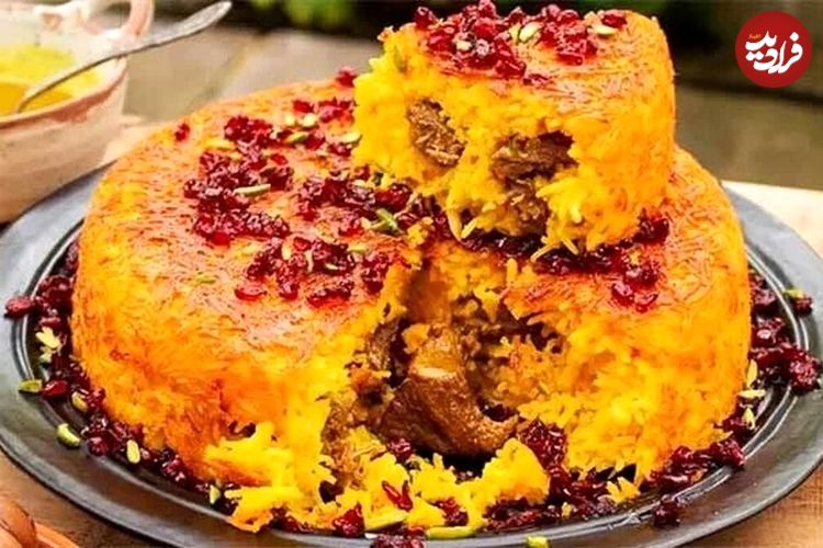 طرز تهیه ته چین مرغ و بادمجان مجلسی، غذای اصیل شیرازی