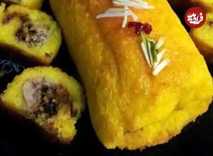 طرز تهیه رولت ته چین مرغ؛ یک غذای مجلسی و خوشمزه ایرانی