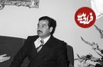 عکس| سفر در زمان؛ «صدام» در حال پیاده شدن از هواپیما در مراکش؛ سال 1353