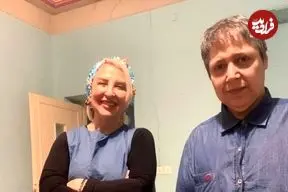 عکس| سفر در زمان؛ «مازیار لرستانی» در 55 سالگی و در کنار پدرش در بیمارستان؛ سال 1400