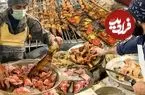 ببینید| غذای خیابانی در پاکستان؛ ماهی سرخ شده و کبابی در پیشاور