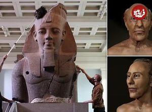 (تصاویر) بازسازی چهره قدرتمندترین فرعون مصر  