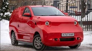 جنجال خودروی الکتریکی زشت و عجیب روسیه در شبکه‌های اجتماعی