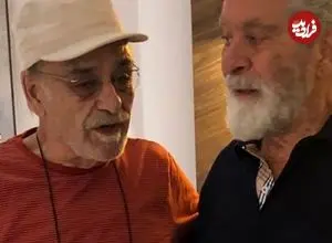 عکس| سفر در زمان؛ «بهرام شاه محمدلو و رضا بابک» در 26 و 32 سالگی؛ سال 55