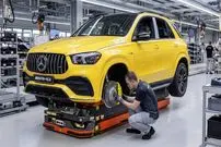 ببینید| مراحل صفر تا صد تولید مرسدس بنز شاسی بلند GLE