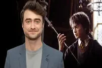 عکس| دنیل ردکلیف در کنار پسر سه‌ساله‌اش به تماشای فیلم Harry Potter نشست
