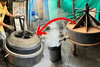 (ویدئو) فرآیند شگفت انگیز ساخت لاستیک جدید خودرو با لاستیک های قدیمی