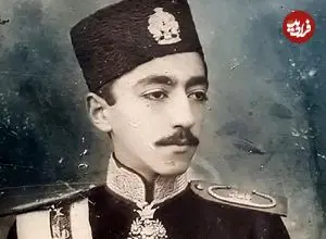عکس| سفر در زمان؛ژست «محمد حسن میرزا» آخرین ولیعهد قاجار با سیگار