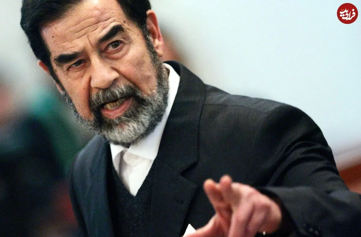 عکس؛ سفر در زمان؛ »صدام حسین» به همراه دخترانش در عراق؛ سال 1355