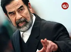 عکس؛ سفر در زمان؛ »صدام حسین» به همراه دخترانش در عراق؛ سال 1355