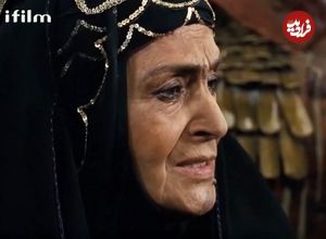 عکس| سفر در زمان؛ «دومه مادر مختار» سریال مختارنامه در 91 سالگی؛ سال 1397