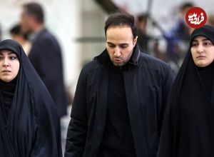 عکس؛ سفر در زمان؛ حضور همزمان 5 فرزند سردار سلیمانی در یک مراسم؛ سال 1402
