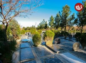 عکس؛ سفر به تاریخ؛ رژۀ «نعش‌کش‌ها» در روز افتتاح «بهشت زهرا»؛ سال 1349