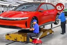 ببینید؛ نگاهی به مراحل تولید خودروهای برقی پیشرفته لوسید در آمریکا